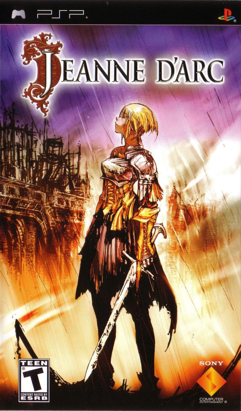 Front cover of Jeanne d'Arc for PlayStation Portable