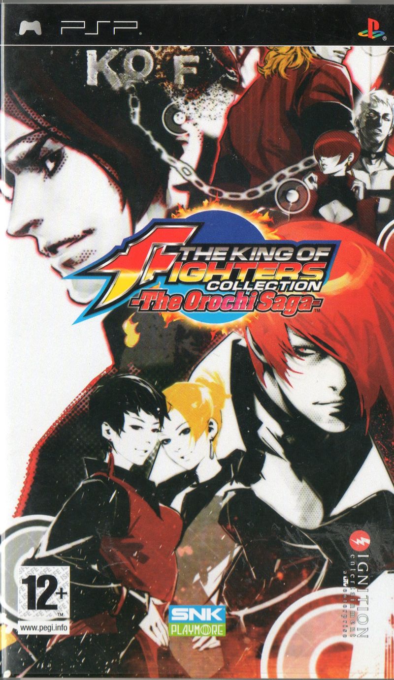 Front cover of The King of Fighters Collection: The Orochi Saga for PlayStation Portable