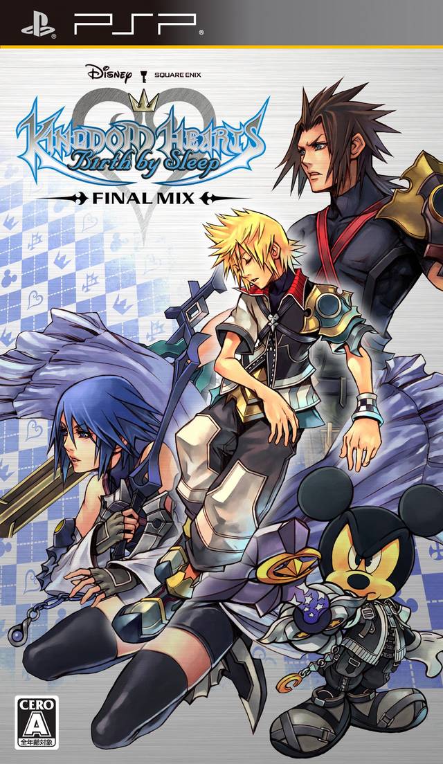 Front cover of Kingdom Hearts: Birth by Sleep - Final Mix for PlayStation Portable