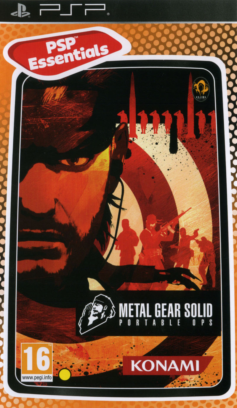 Front cover of Metal Gear Solid: Portable Ops for PlayStation Portable