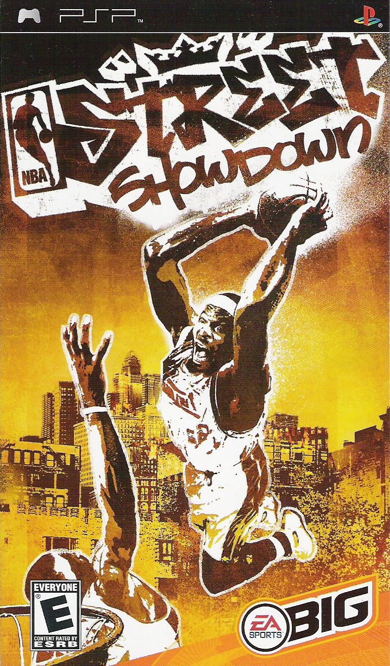 Front cover of NBA Street Showdown for PlayStation Portable