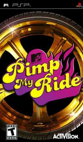 Front cover of MTV Pimp My Ride for PlayStation Portable