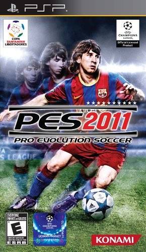 Front cover of Pro Evolution Soccer 2011 for PlayStation Portable