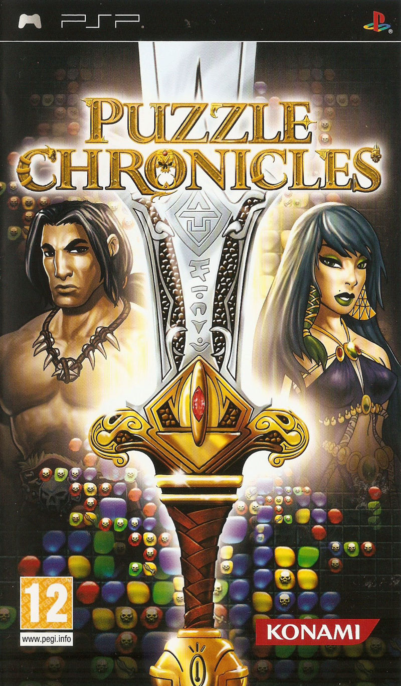 Front cover of Puzzle Chronicles for PlayStation Portable