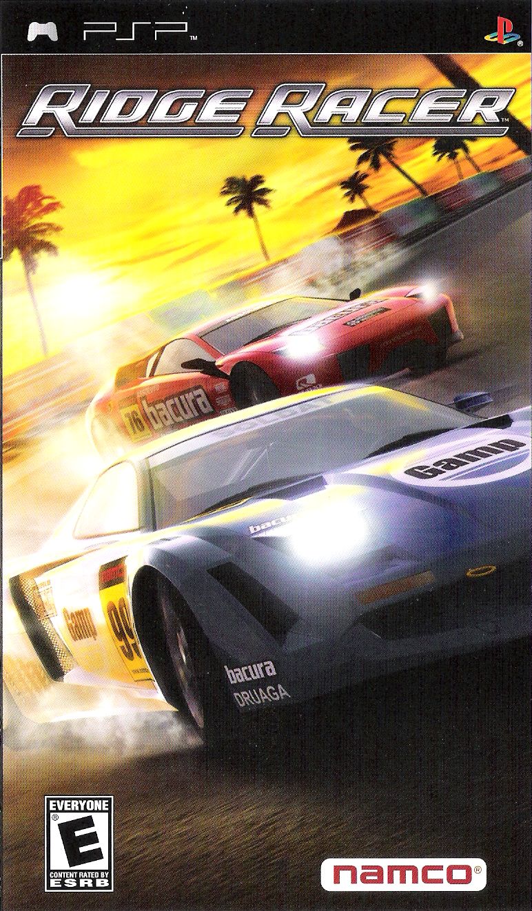 Front cover of Ridge Racer for PlayStation Portable