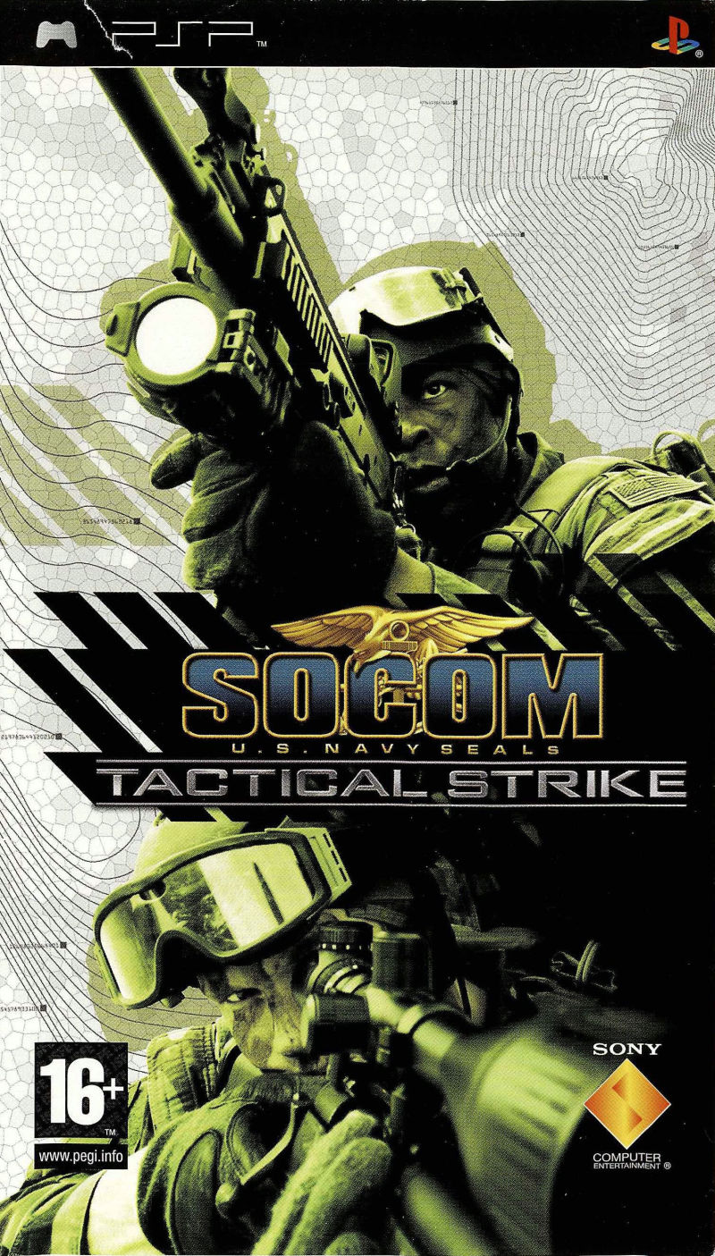 Front cover of SOCOM: U.S. Navy SEALs - Tactical Strike for PlayStation Portable