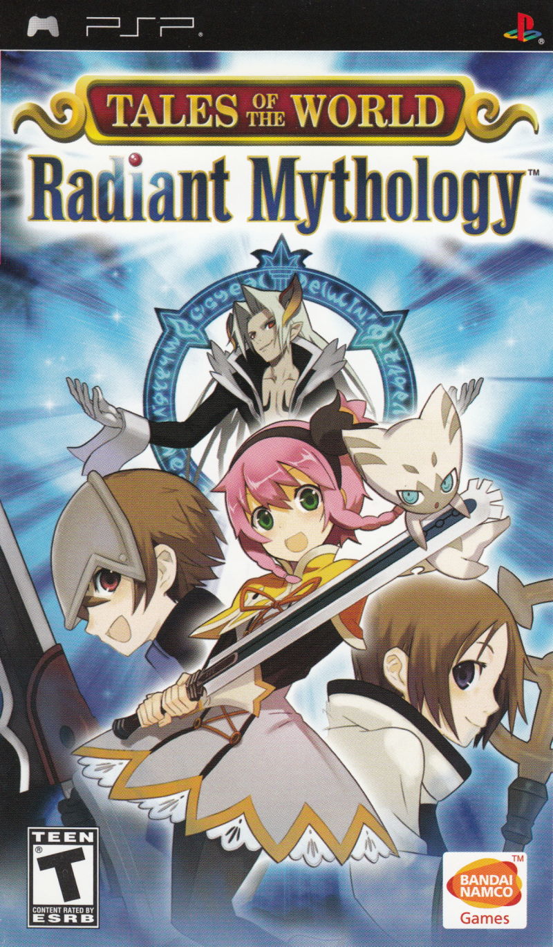 Front cover of Tales of the World: Radiant Mythology for PlayStation Portable