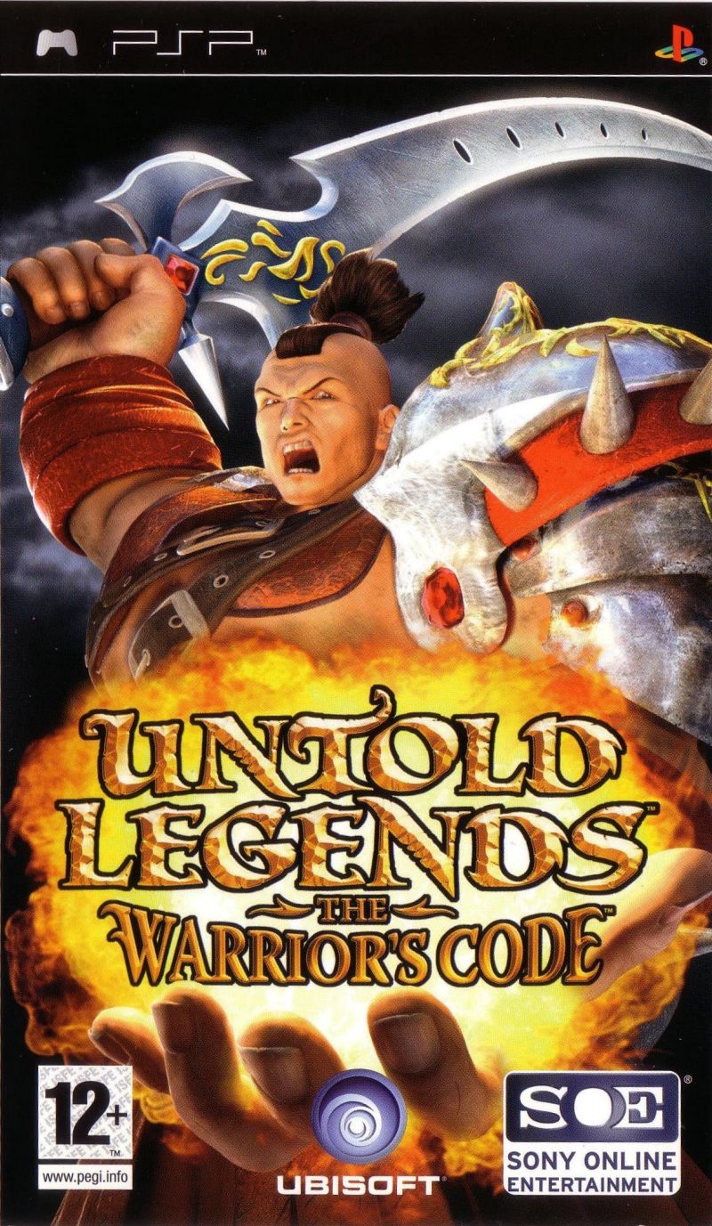 Front cover of Untold Legends: The Warrior's Code for PlayStation Portable