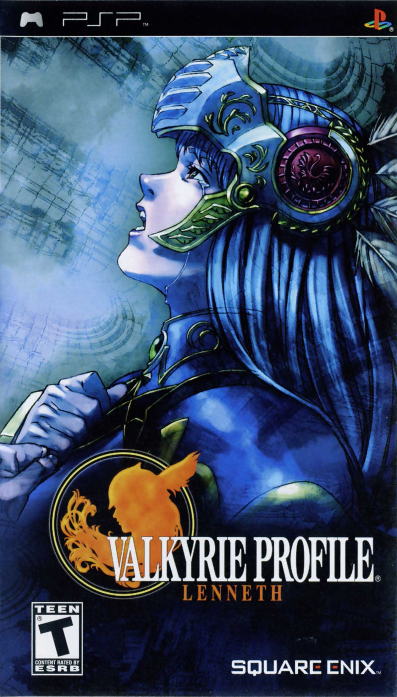 Front cover of Valkyrie Profile: Lenneth for PlayStation Portable