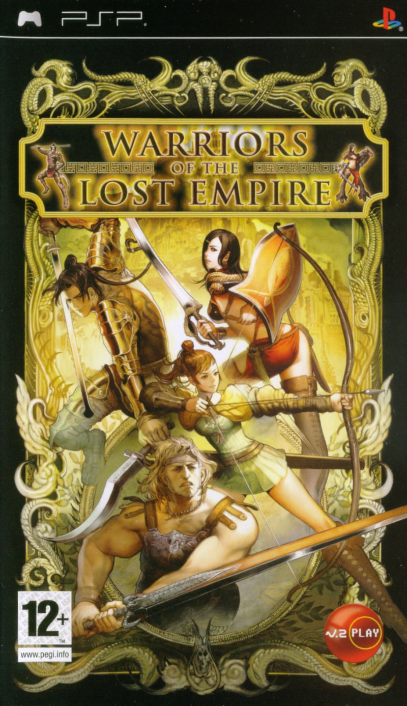 Front cover of Warriors of the Lost Empire for PlayStation Portable