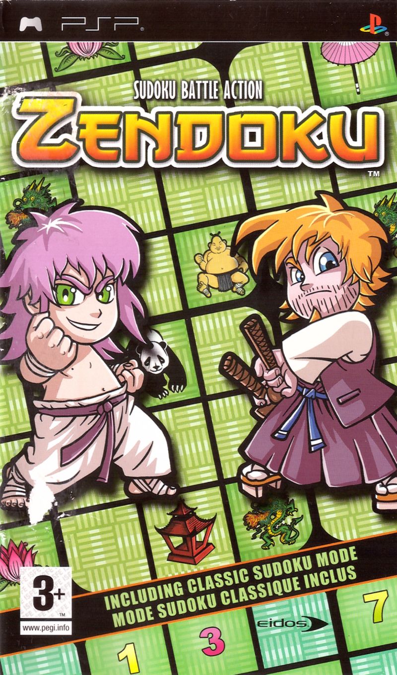 Front cover of Zendoku for PlayStation Portable