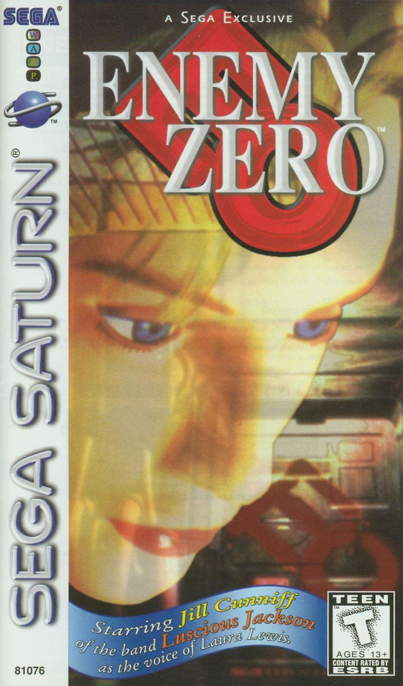 Front cover of Enemy Zero for Saturn