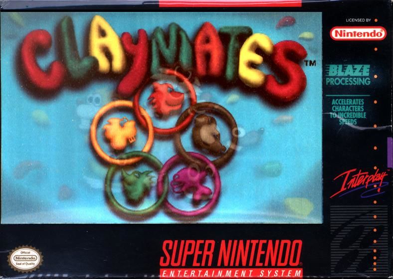 Front cover of Claymates for Super Nintendo