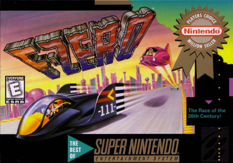 Front cover of F-Zero for Super Nintendo