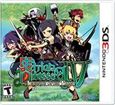 Front cover of Etrian Odyssey IV: Legends of the Titan for 3DS