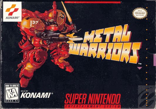 Front cover of Metal Warriors for Super Nintendo