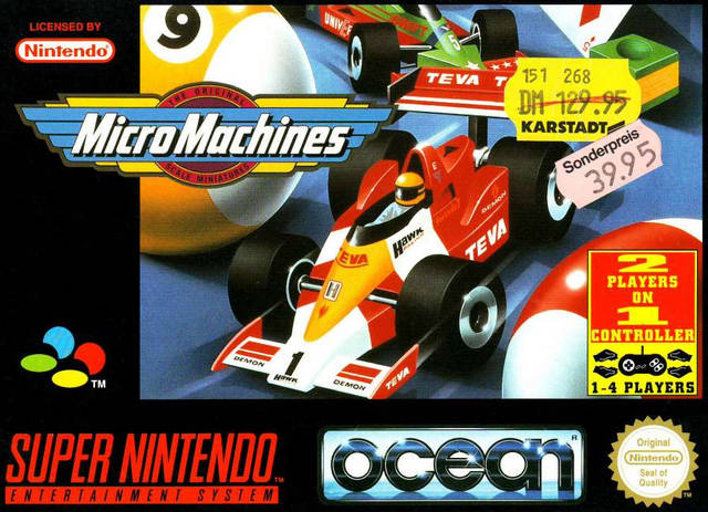 Front cover of Micro Machines for Super Nintendo