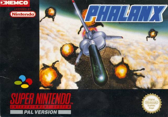 Front cover of Phalanx for Super Nintendo