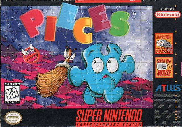 Front cover of Pieces for Super Nintendo