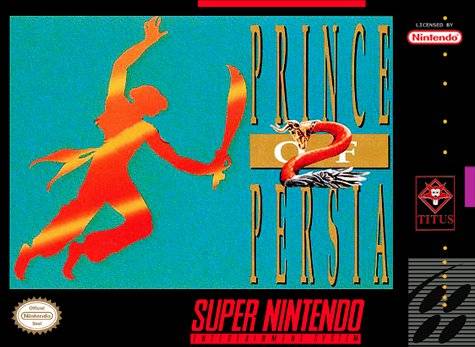 Front cover of Prince of Persia 2: The Shadow & The Flame for Super Nintendo