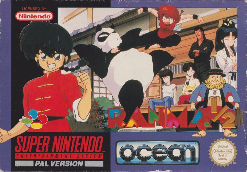 Front cover of Ranma 1/2: Hard Battle for Super Nintendo