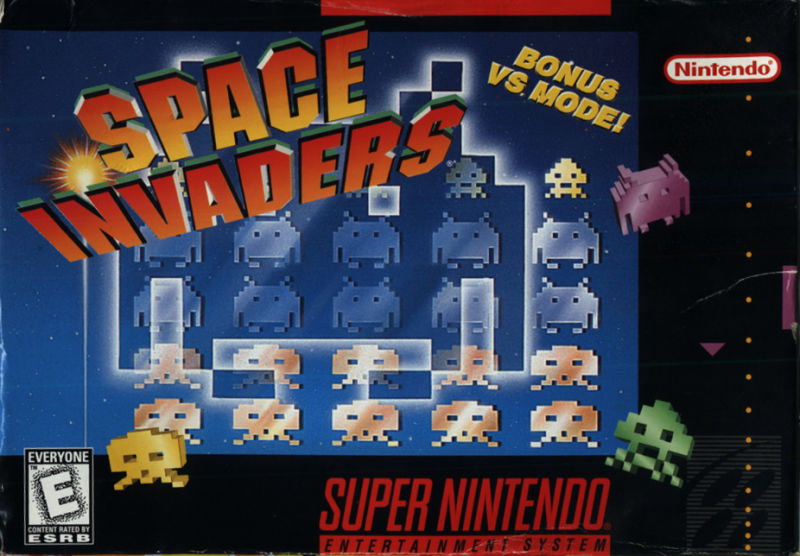 Front cover of Space Invaders for Super Nintendo