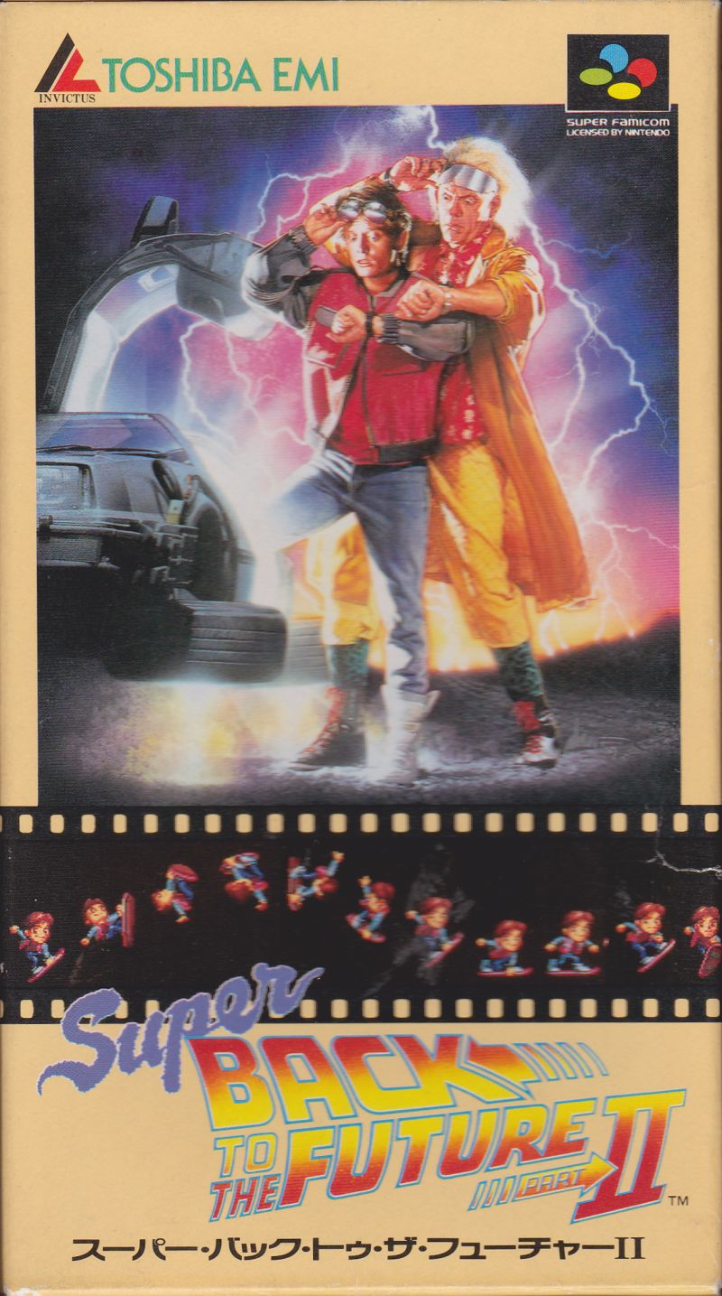 Front cover of Super Back to the Future Part II for Super Nintendo