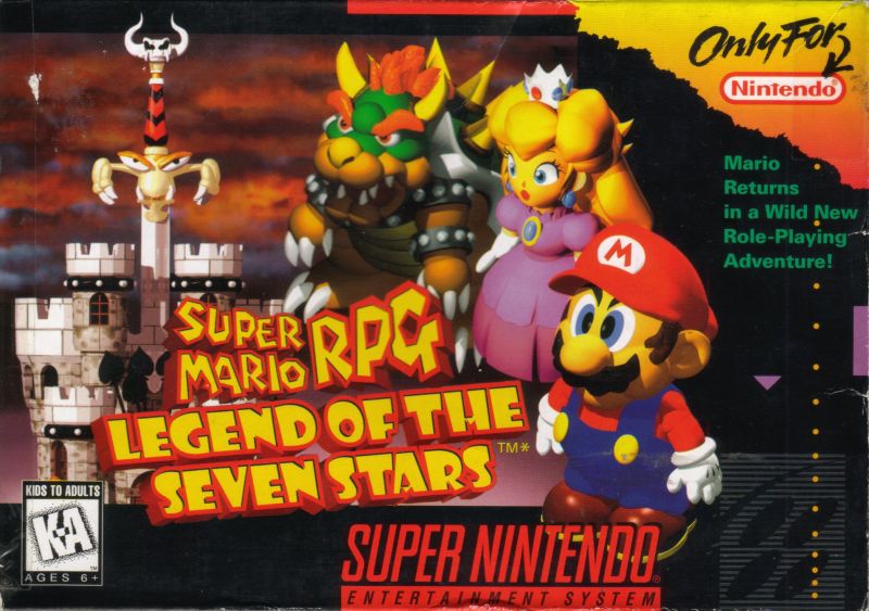 Front cover of Super Mario RPG: Legend of the Seven Stars for Super Nintendo