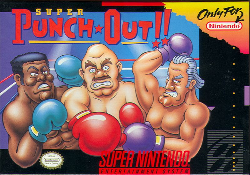 Front cover of Super Punch-Out!! for Super Nintendo