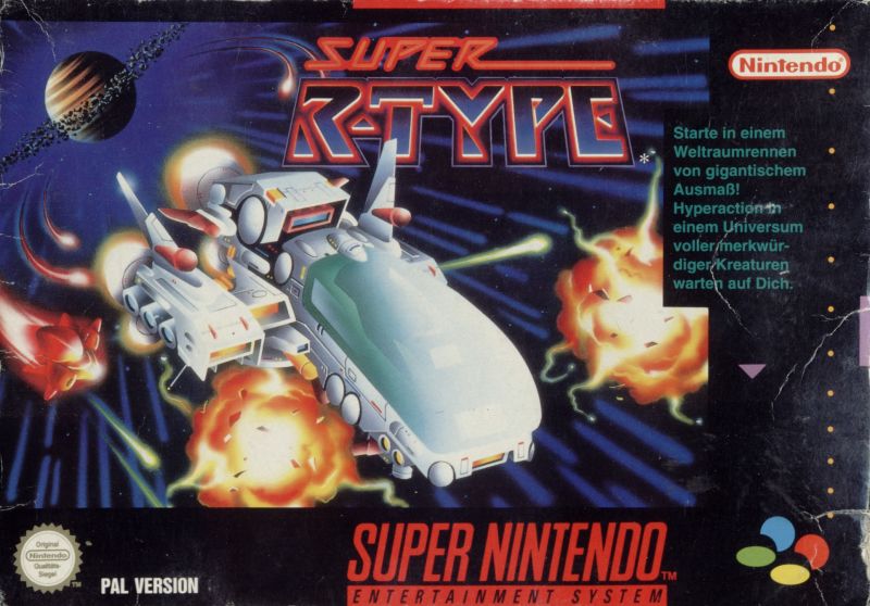 Front cover of Super R-Type for Super Nintendo