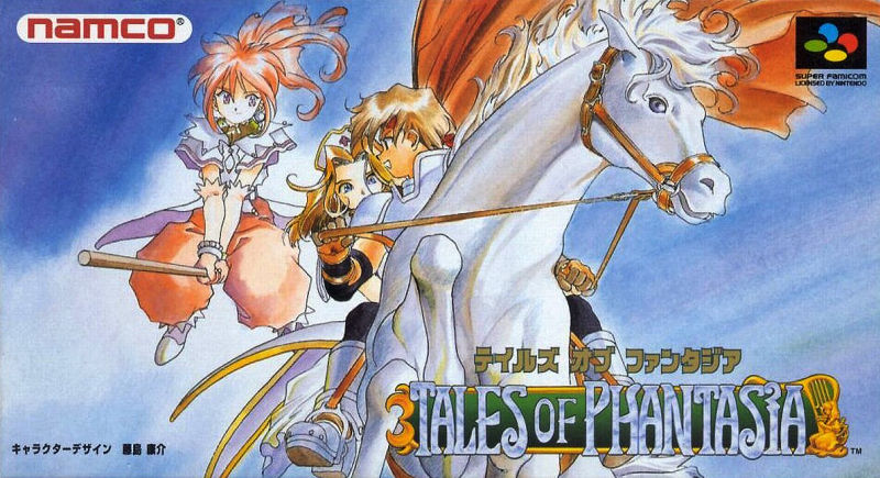 Front cover of Tales of Phantasia for Super Nintendo