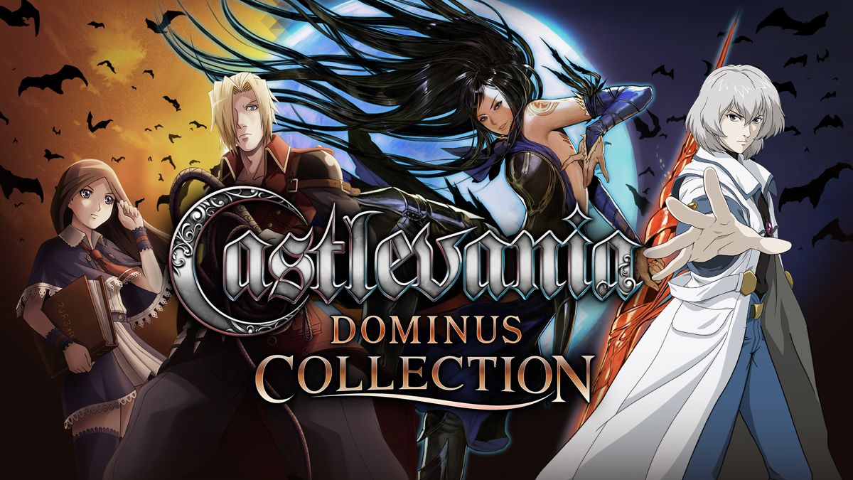 Front cover of Castlevania: Dominus Collection for Nintendo Switch