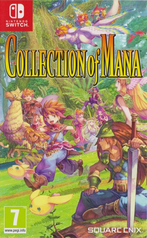 Front cover of Collection of Mana for Nintendo Switch