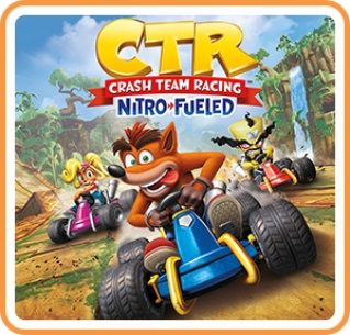 Front cover of CTR: Crash Team Racing - Nitro-Fueled for Nintendo Switch