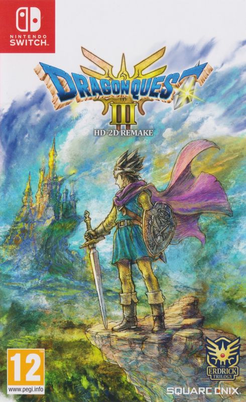 Front cover of Dragon Quest III: HD-2D Remake for Nintendo Switch