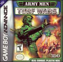 Front cover of Army Men: Turf Wars for Game Boy Advance