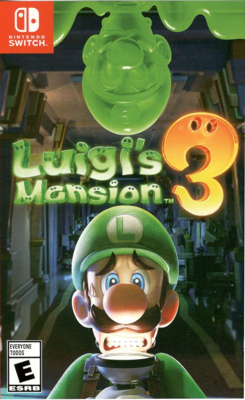 Front cover of Luigi's Mansion 3 for Nintendo Switch