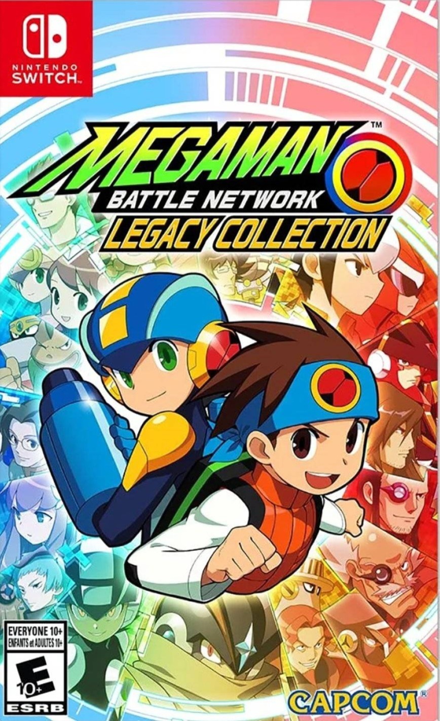 Front cover of Mega Man Battle Network: Legacy Collection for Nintendo Switch