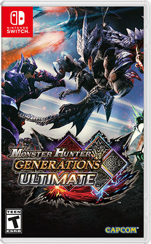 Front cover of Monster Hunter: Generations Ultimate for Nintendo Switch