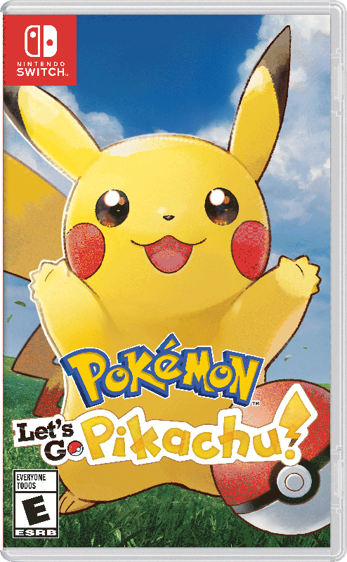 Front cover of Pokémon: Let's Go, Pikachu! for Nintendo Switch