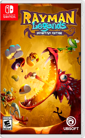 Front cover of Rayman Legends for Nintendo Switch