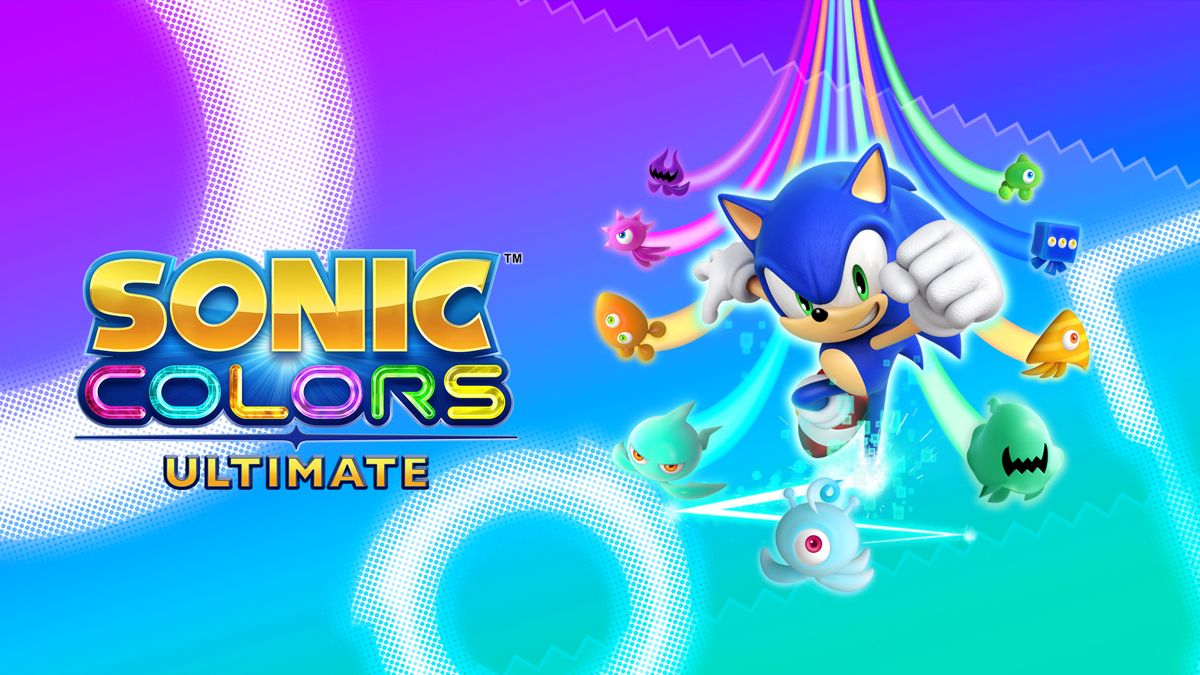 Front cover of Sonic Colors: Ultimate for Nintendo Switch