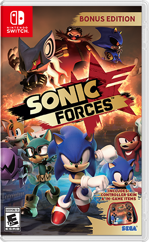 Front cover of Sonic Forces for Nintendo Switch