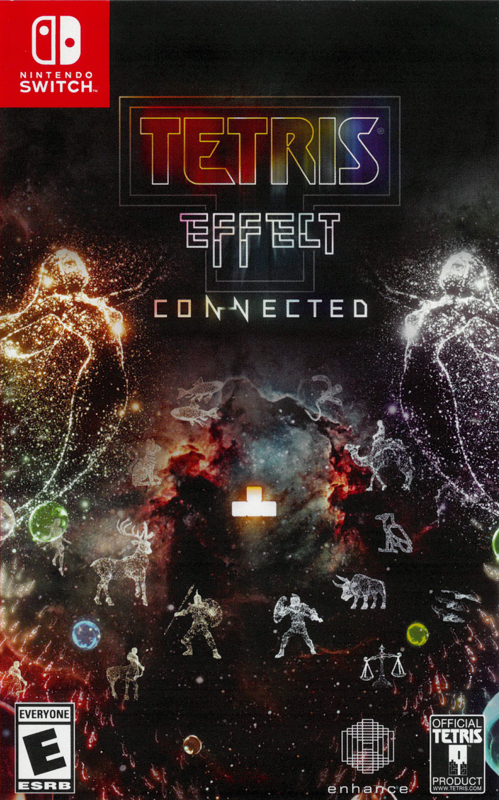 Front cover of Tetris Effect for Nintendo Switch