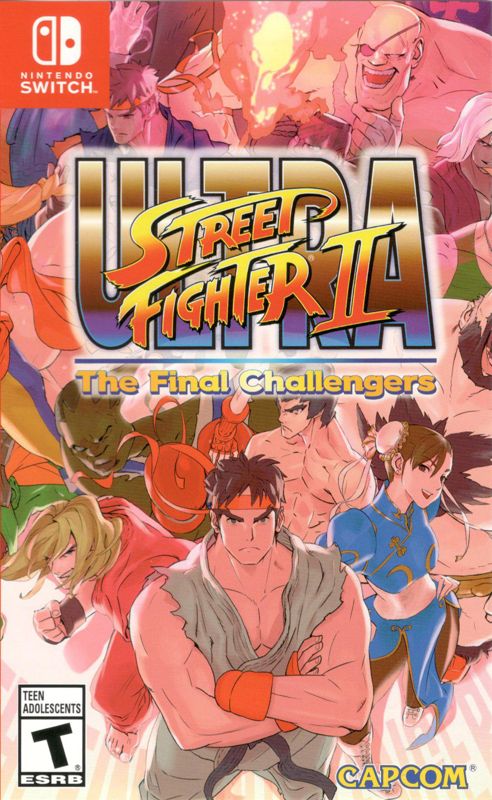 Front cover of Ultra Street Fighter II: The Final Challengers for Nintendo Switch