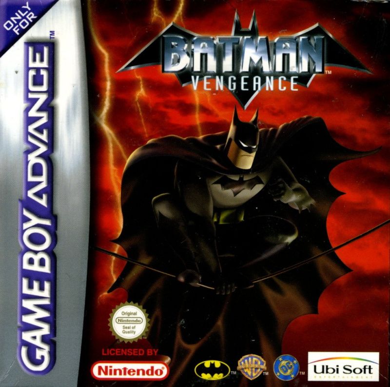 Front cover of Batman: Vengeance for Game Boy Advance