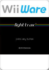 Front cover of Art Style: light trax for Wii