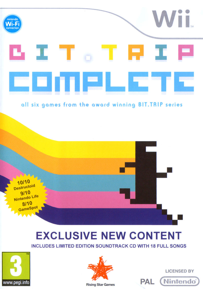 Front cover of Bit.Trip Complete for Wii