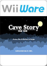 Front cover of Cave Story for Wii