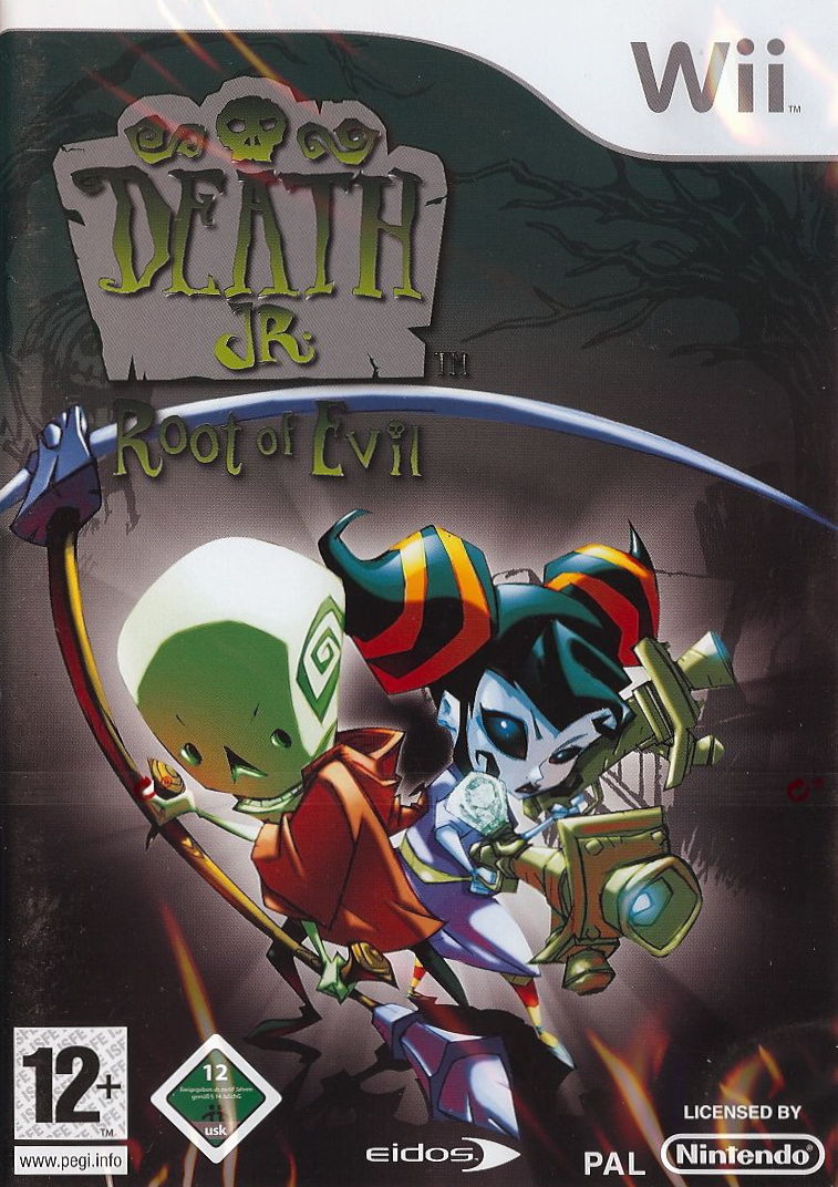 Front cover of Death Jr. II: Root of Evil for Wii